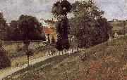 de sac off St Anton Camille Pissarro